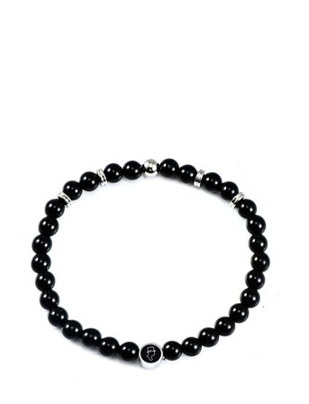 Beads Bracelet 6Mm Black Edd.