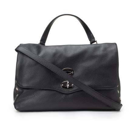Zanellato, Handbags Zwart, Dames, Maat:ONE Size,leer