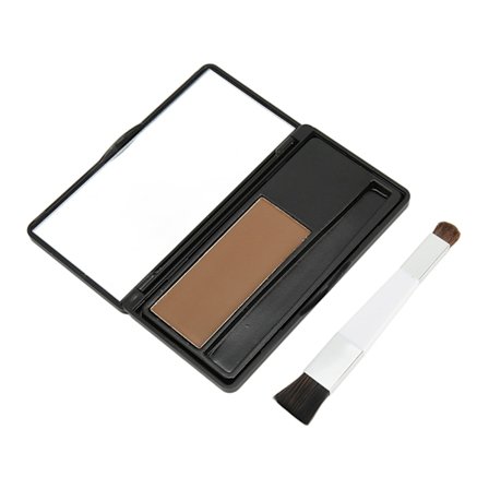 Hårlinje Skugga Puder Hårrots Concealer Ögonbryns Makeup Puder Vattentät Skönhetskosmetika 8g Brun