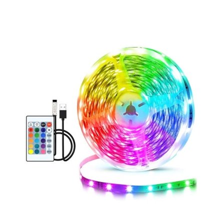 2M RGBWW RGBPink LED Lys RGB Lilla RGB LED Strip Lys