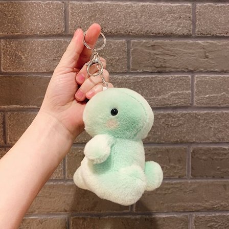 Sød lille dukke, par taske vedhæng, plyslegetøj dukke nøglering, dukke hæ