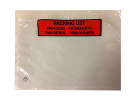 Packsedelskuvert C6 132x175mm med tryck 1000/fp - Lyreco - Emballage och lagerutrustning - Frakthandlingar - Packsedelkuvert