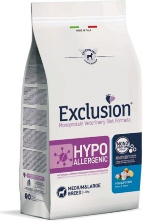Exclusion Monoprotein Veterinary Diet Formula Hypoallergenic