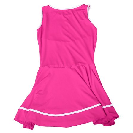 Sexy Cheerleader-kostyme for videregående skole, Cheerleading Fancy Dress (Rosarosa)