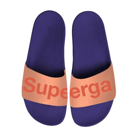 Superga Sliders Polysoft , Paars , Dames , Maat: 38 EU