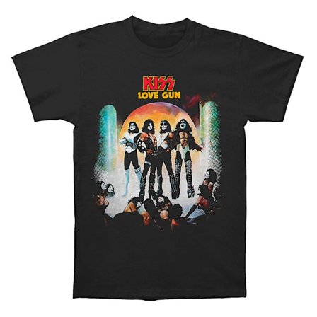 Kiss-Love Gun T-paita