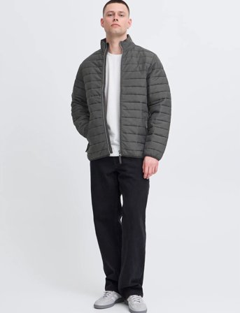 Blend Bhedmar Puffer With Stand Collar - Grey - XL