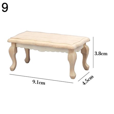 Träbord Bordsmöbler Leksaker 9 9