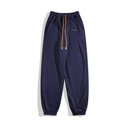 Deeptown Winter Lämpimät Fleecevuoratut lenkkeilyhousut Naisten Y2K Streetwear Basic Joggers Housut Ylisuuret Hip Hop Casual Urheiluhousut Blue L
