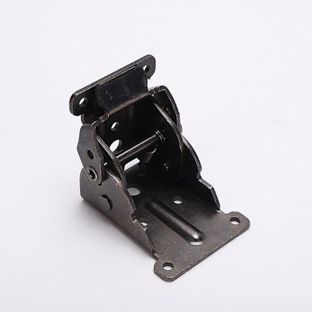 90 graders självlåsande fällbar gångjärnsgångjärnshårdvara tillbehör matt svart(Matt svart)