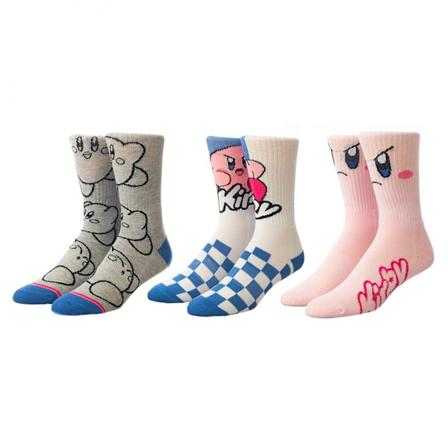 Nintendo Kirby - Naisten rentojen polvisukkien 3 parin pakkaus