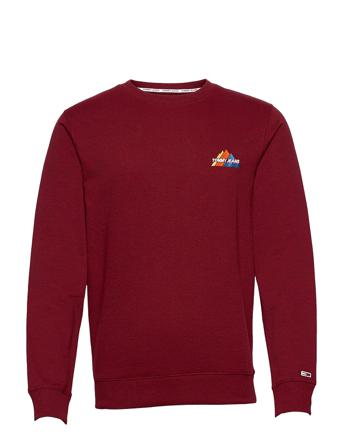 Tjm Mountain Graphic Crew Red Tommy Jeans