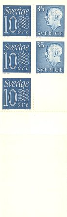 Sverige 1962 - AFA H15 - Frimærkehæfte - Postfrisk