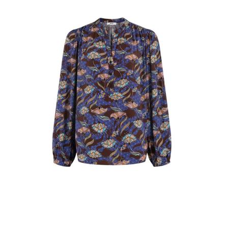 Anna Van Toor Blouses , Blauw , Dames , Maat: 2XL