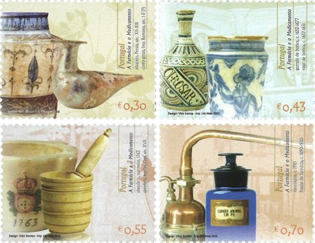 Portugal - Medicin - Postfrisk sæt 4v