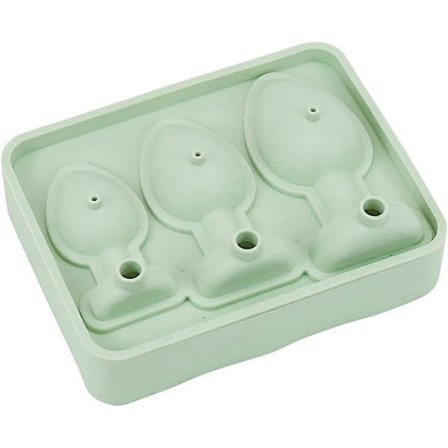 Busted Plug-formade Isbitstråg, Rolig Silikonform för DIY-kaka Choklad Godis