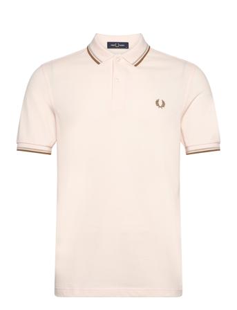 Twin Tipped Fp Shirt Pink Fred Perry