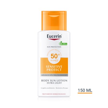 Eucerin Sensitive Protect Sun Lotion Extra Light SPF50+ 150ml - Latte solare corpo alta prot.
