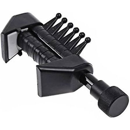 Multifunktionel 6 Akkord Capo, Åben Tuning Spider Akkorder, Til Akustisk Guitarstrenge, Sort