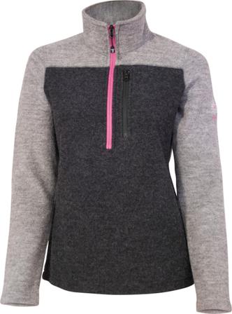 Ivanhoe Women's Zelda Half Zip Women Mid layer tops Grey 40
