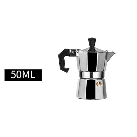 Moka Kaffekanna Aluminium Espressobryggare Lätt att använda och ren Automatisk Kaffemaskin Hushåll