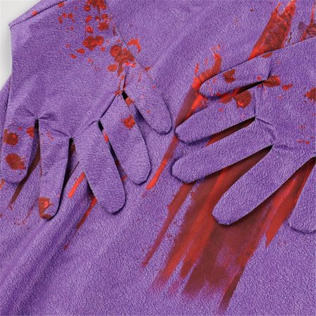 Halloween Rainbowfriends Cosplay Party Kostyme Roblox Lilla W