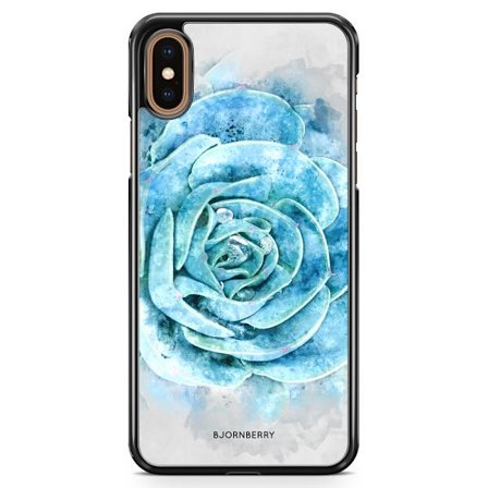 Bjornberry Skal iPhone XS Max - Blå Kaktus