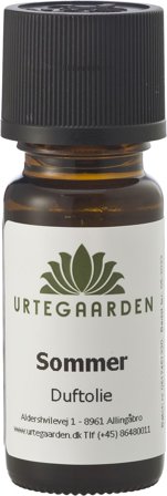 Urtegaarden Sommer Duftolie Æterisk 10 ml, Tøj & Bolig, Duftolier, Aromatiske Duftolier