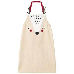 Christmas Kids Red & Beige Reindeer Apron One Size - Home accessories - One size - Red - Junge