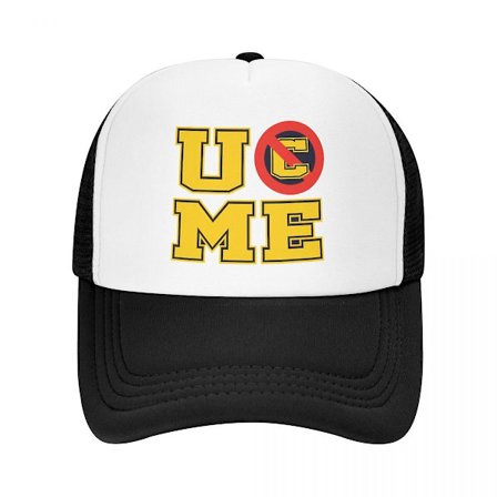Klassisk Wwe John Cena U Cant See Me Trucker Hat Kvinner Menn Tilpasset Justerbar Unisex Baseball Cap Utendørs