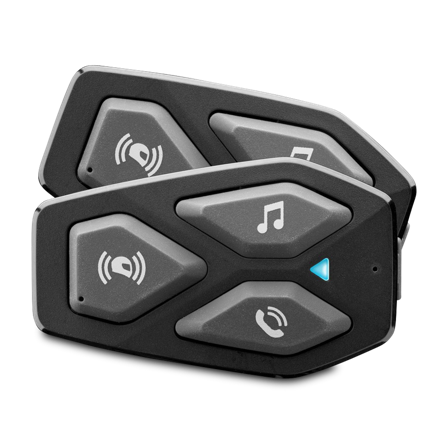 Kypäräpuhelinjärjestelmä Interphone U-Com 3 Musta