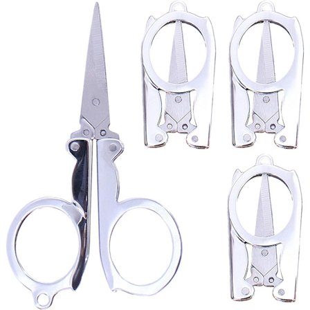 Foldbare Små Saks, Bærbare Saks, Medium Rustfrit Stål