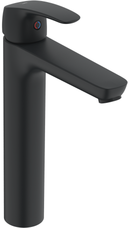 Oras Safira Blandebatteri høy modell, matt svart, Baderom