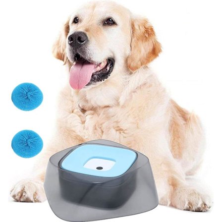 Flytande Djurskål, Djurskål för Vatten, Anti-Halk, Håller Munnen Torr