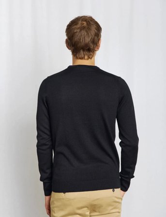 Bruun & Stengade Bs Jupiter Regular Fit Knitwear - Black - M