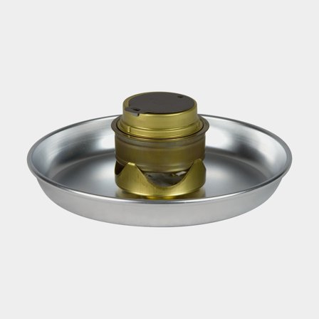 Quemador de alcohol con precalentador y plato Trangia Vintertillsats 21, 1000 W, compatible con 25 Large y 27 Small
