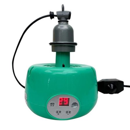 300W Ny Varme Lampe Husdyr Varmt Lys Temperaturregulator Varmer Hold Varme Pære Til Kæledyr Smågrise Kyllinger Hund Grøn