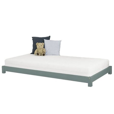 TEENY børneseng 90 x 190 salviegrøn
