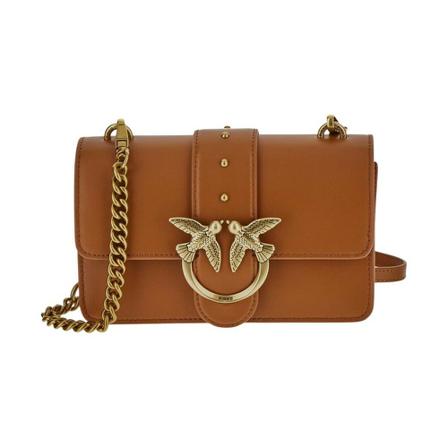 Pinko, Shoulder Bags Bruin, Dames, Maat:ONE Size
