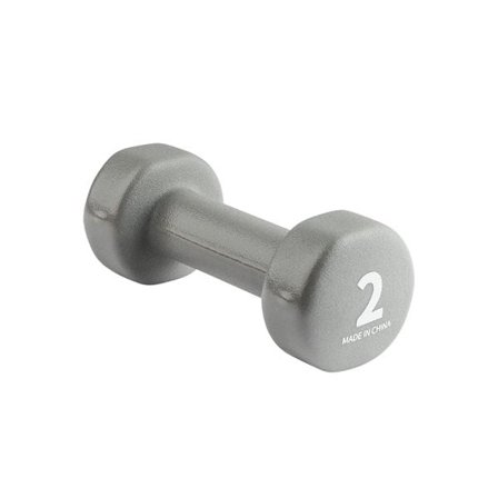 Wonder Core Neopreeni käsipaino 2kg - Harmaa