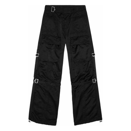 Diesel Wide Byxor svart, Dam Byxor, Dam, Storlek: W27