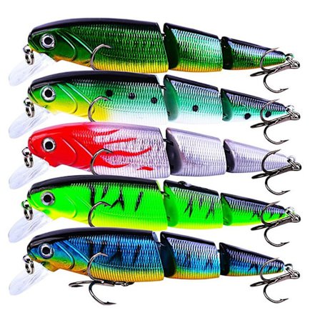 5-pack Wobbler ledad Medium 105 mm