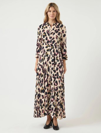 YAS Yassavanna Long Shirt Dress S. Noos - Multi/patterned - S