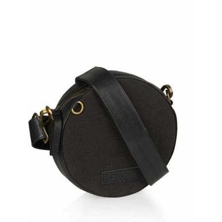 Dwrs, Napoli - Tas | Black Zwart, Dames, Maat:ONE Size,metallic