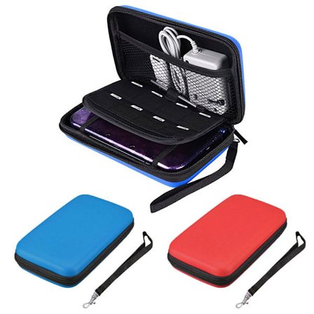 EVA Protector Hard Case Cover för Nintendo 2DS RED red