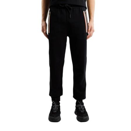 Burberry Jogging Bukser with iconic stripes Sort, Herre, Størrelse: L