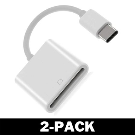USB-C till SD Kortläsare Android Vit - SD Card Reader