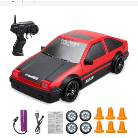Radiostyrt Bil AE86 Firehjulsdrift Høyhastighets Drift Racing Bil