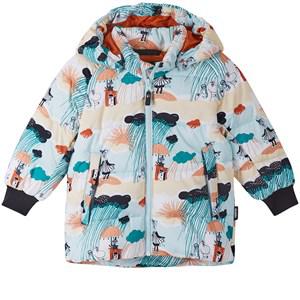 Reima Green Lake Moomin Lykta Winter Jacket 104 cm - Coats and jackets - 104 CM - Blue