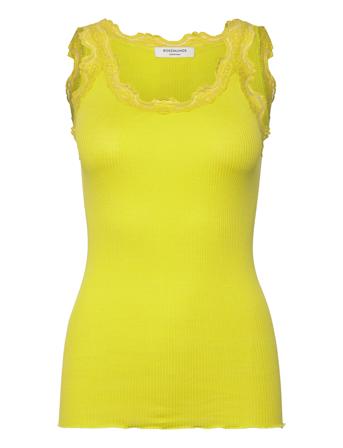 Rwbabette Sl U-Neck Long Lace Top Green Rosemunde